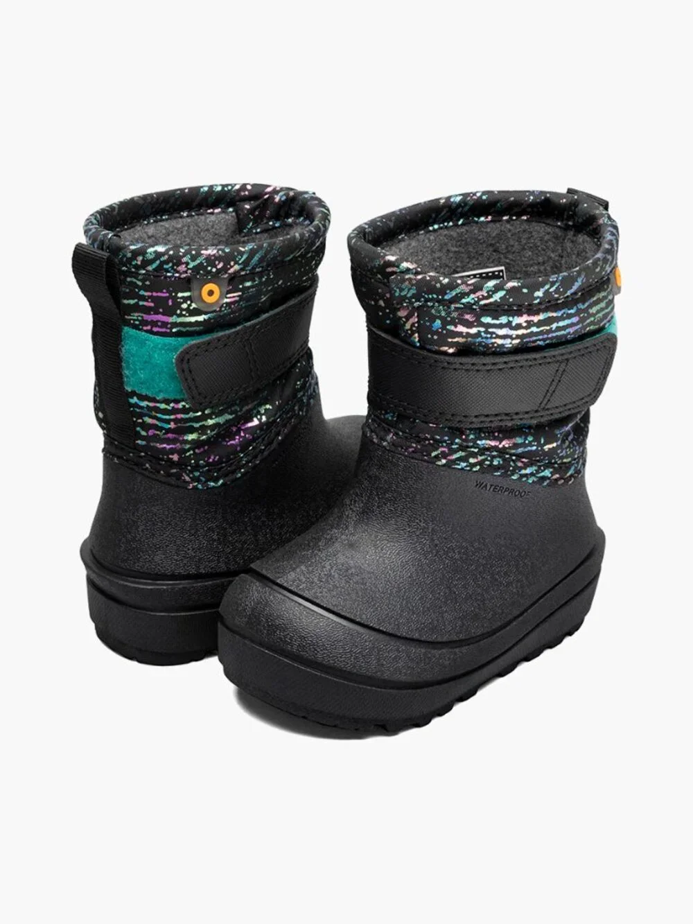 NEW BOGS Baby Snow Shell - Metallic Stripes 5